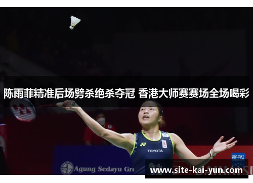 陈雨菲精准后场劈杀绝杀夺冠 香港大师赛赛场全场喝彩